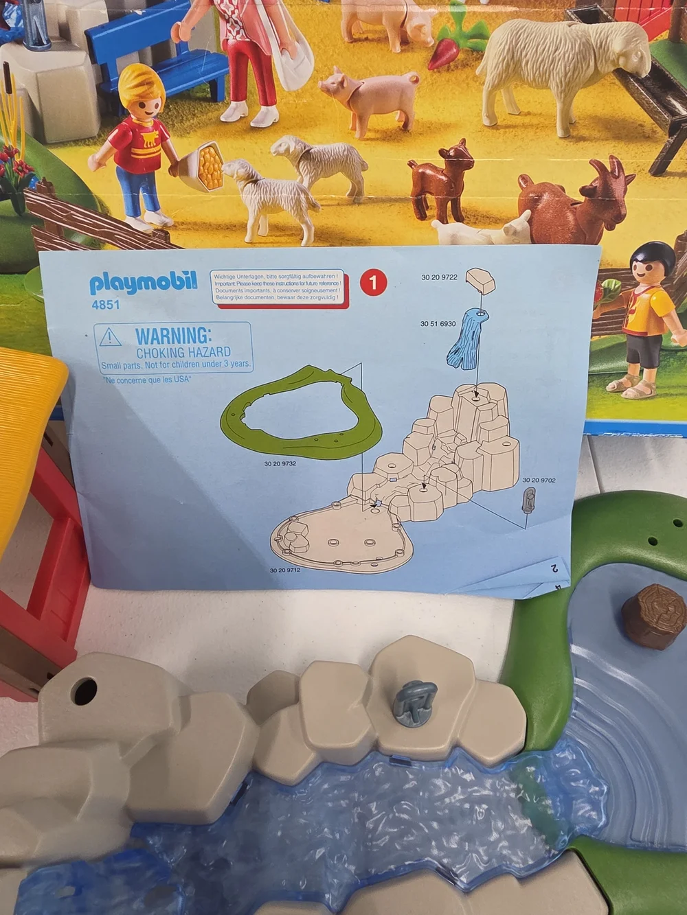 Playmobil City Life 4851 Children’s Zoo 2010 Incomplete With Box